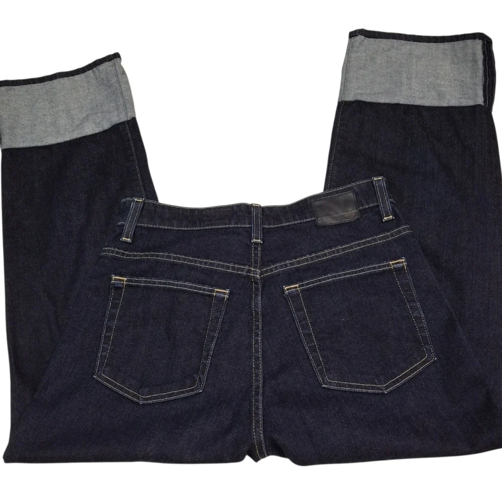 AG Adriano Goldschmied The Brett High Waisted Crop Straight Leg Jeans  Size 29 - Picture 10 of 16